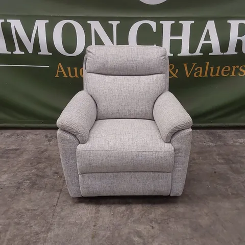 LINEA FABRIC MANUAL RECLINER ARMCHAIR