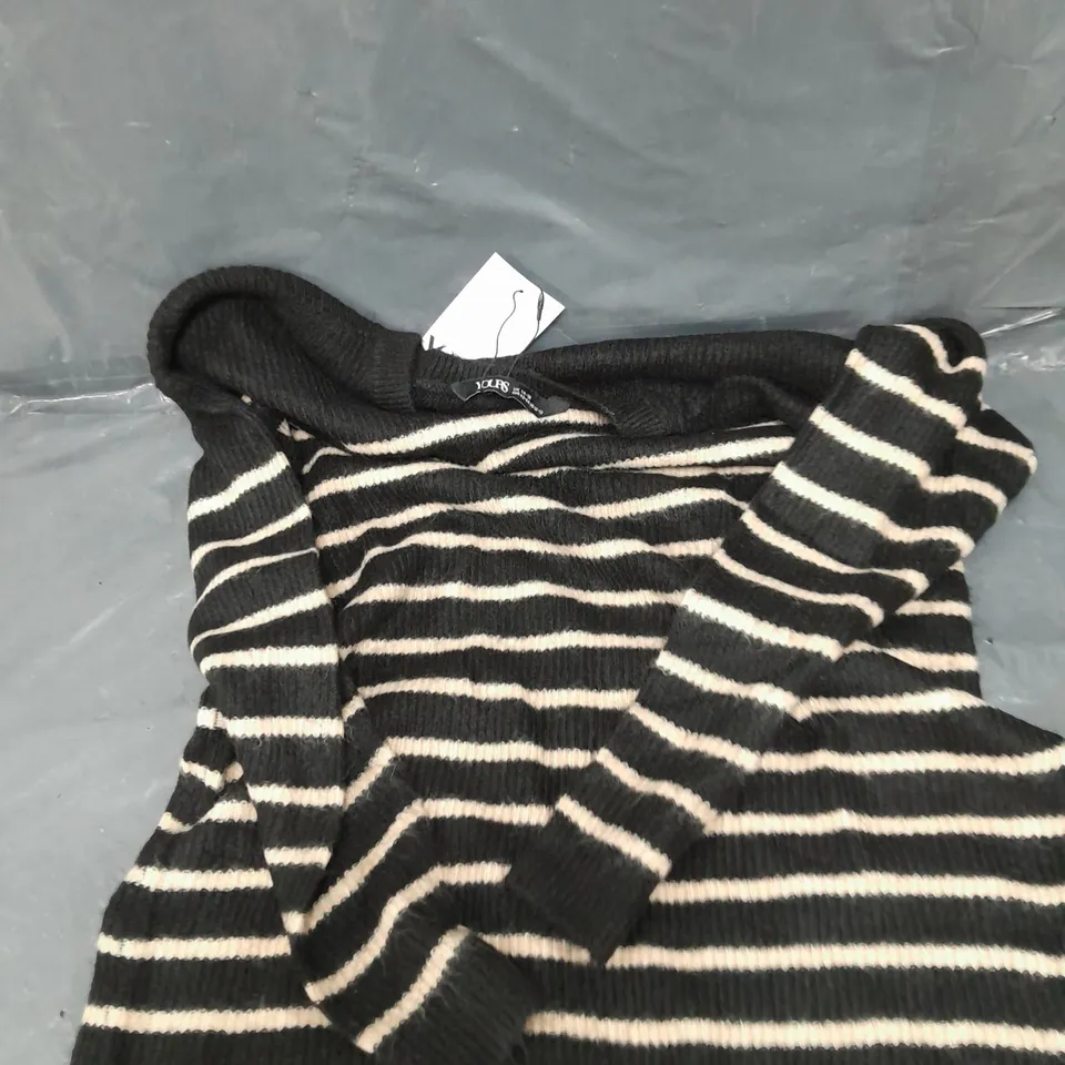 YOURS TUNIC STRIPE JUMPER - 14-16