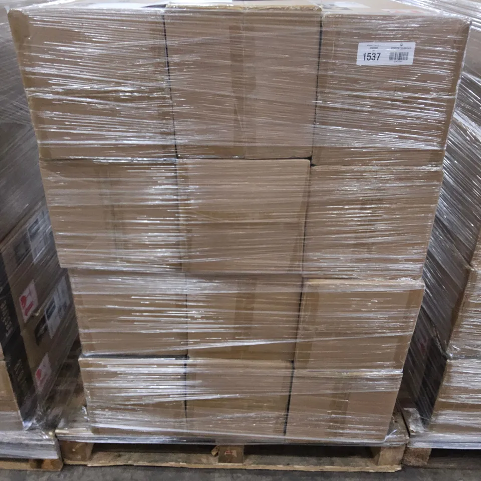 PALLET OF APPROXIMATELY 12 BRAND NEW BOXED 114cm SILVER TIPS TREE