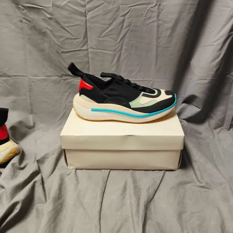 BOXED PAIR OF Y-3 TRAINERS -SIZE 7 