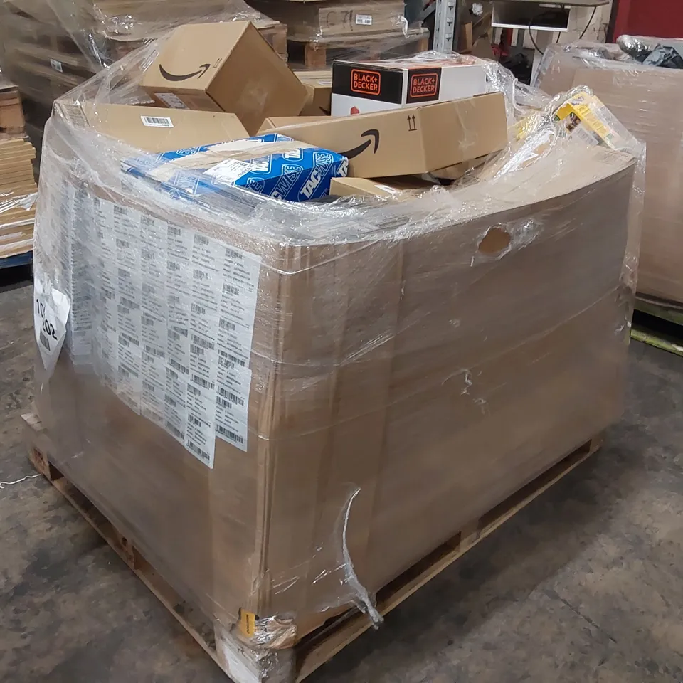 PALLET OF APPROXIMATELY 77 UNPROCESSED RAW RETURN HOUSEHOLD AND ELECTRICAL GOODS TO INCLUDE;