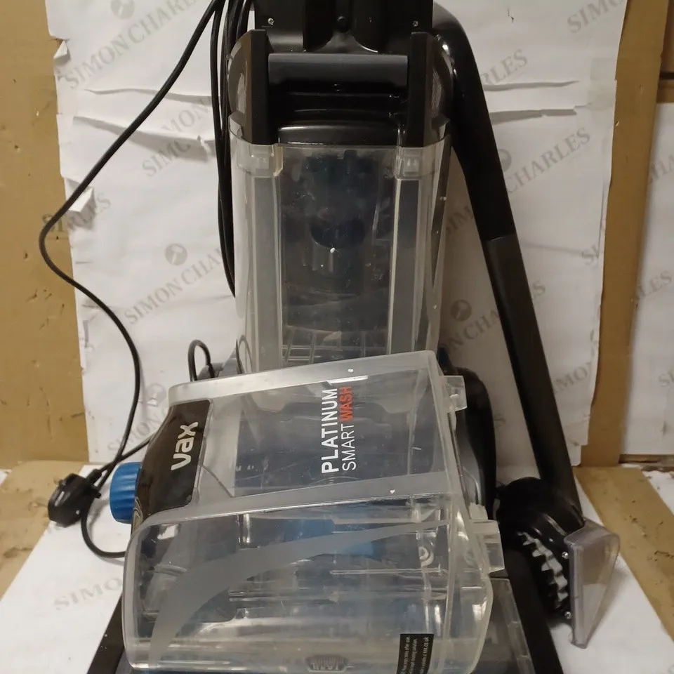 VAX PLATINUM SMARTWASH CARPET CLEANER