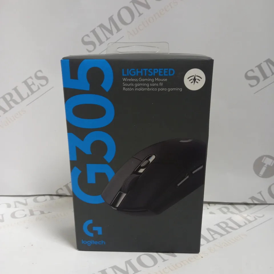 BOXED LOGITECH G305 LIGHTSPEED WIRELESS GAMING MOUSE BLACK 