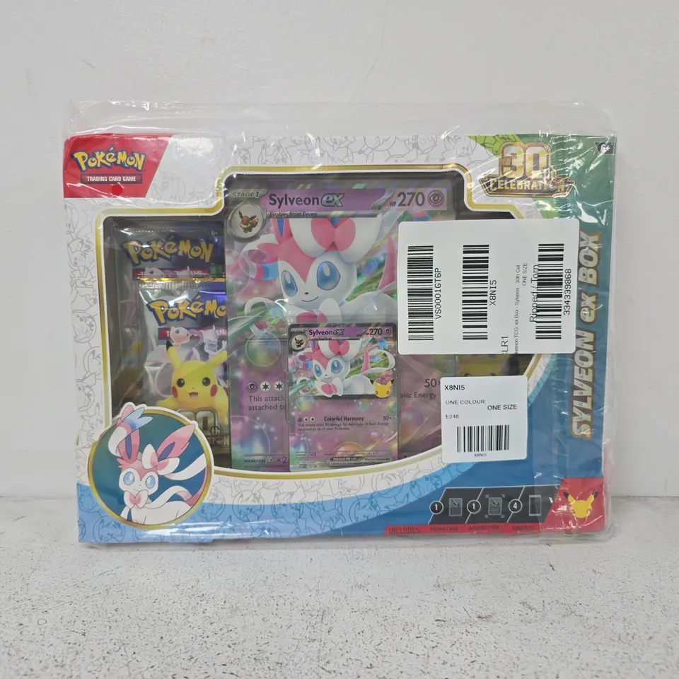 POKÉMON TRADING CARD GAME SYLVEON EX BOX SET (30TH ANNIVERSARY)