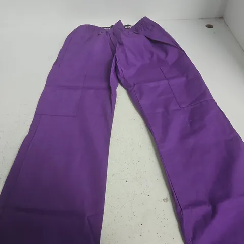 DICKIES BOOT CUT TROUSERS – IRIS PURPLE, SIZE S