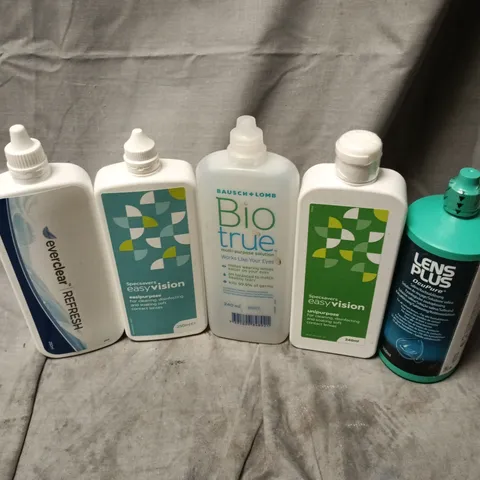 APPROXIMATELY 20 ASSORTED EYECARE & HEALTHCARE PRODUCTS TO INCLUDE EVERCLEAR REFRESH, LENS PLUS OCUPURE, BIOTRUE MULTIPURPOSE SOLUTION, ETC - COLLECTION ONLY