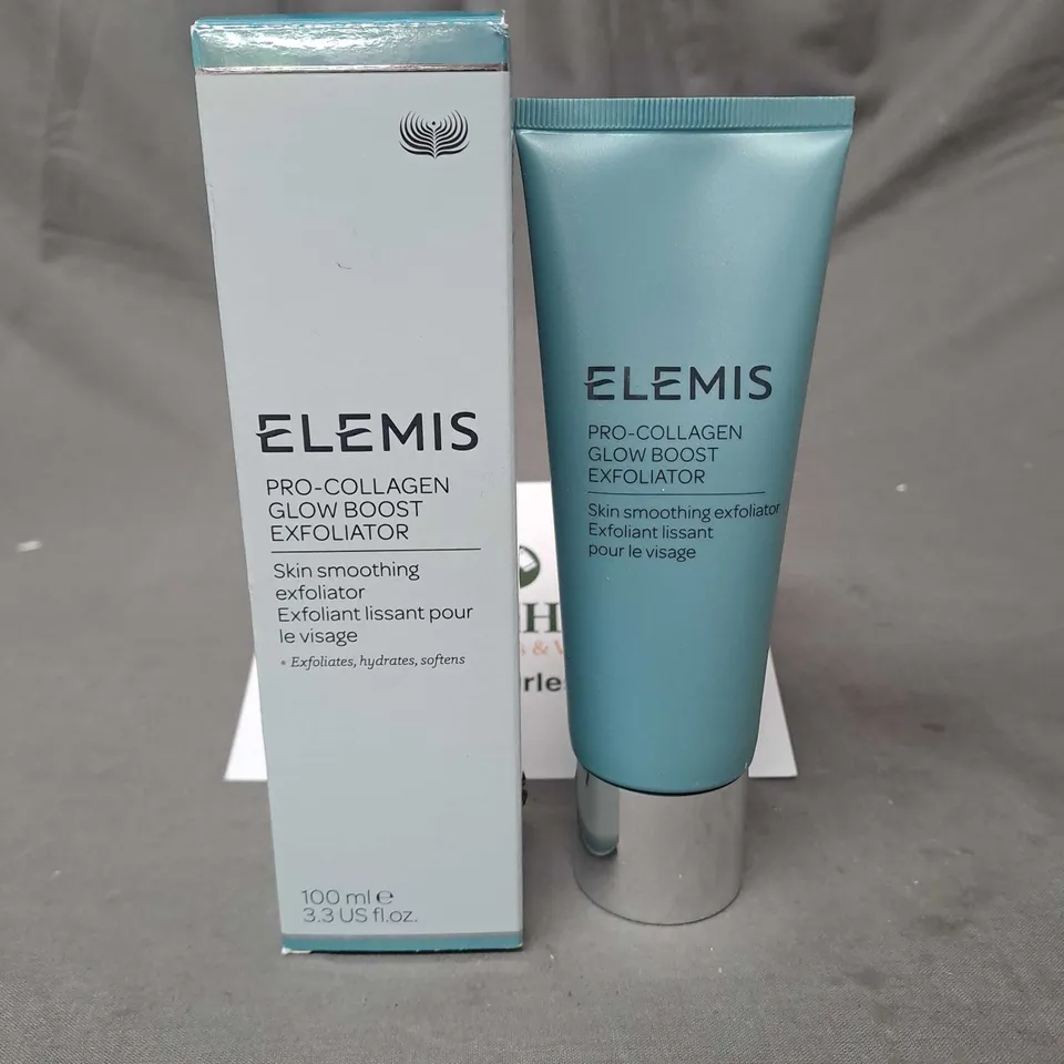 BOXED ELEMIS PRO-COLLAGEN GLOW BOOST EXFOLIATOR 100ML