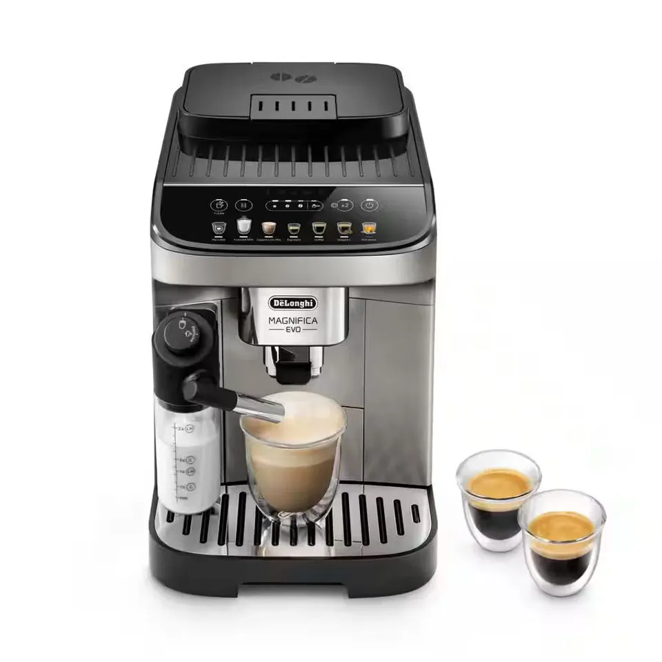 BOXED MAGNIFICA EVO FULLY AUTOMATIC BEAN TO CUP COFFEE MACHINE - TITANIUM/ BLACK