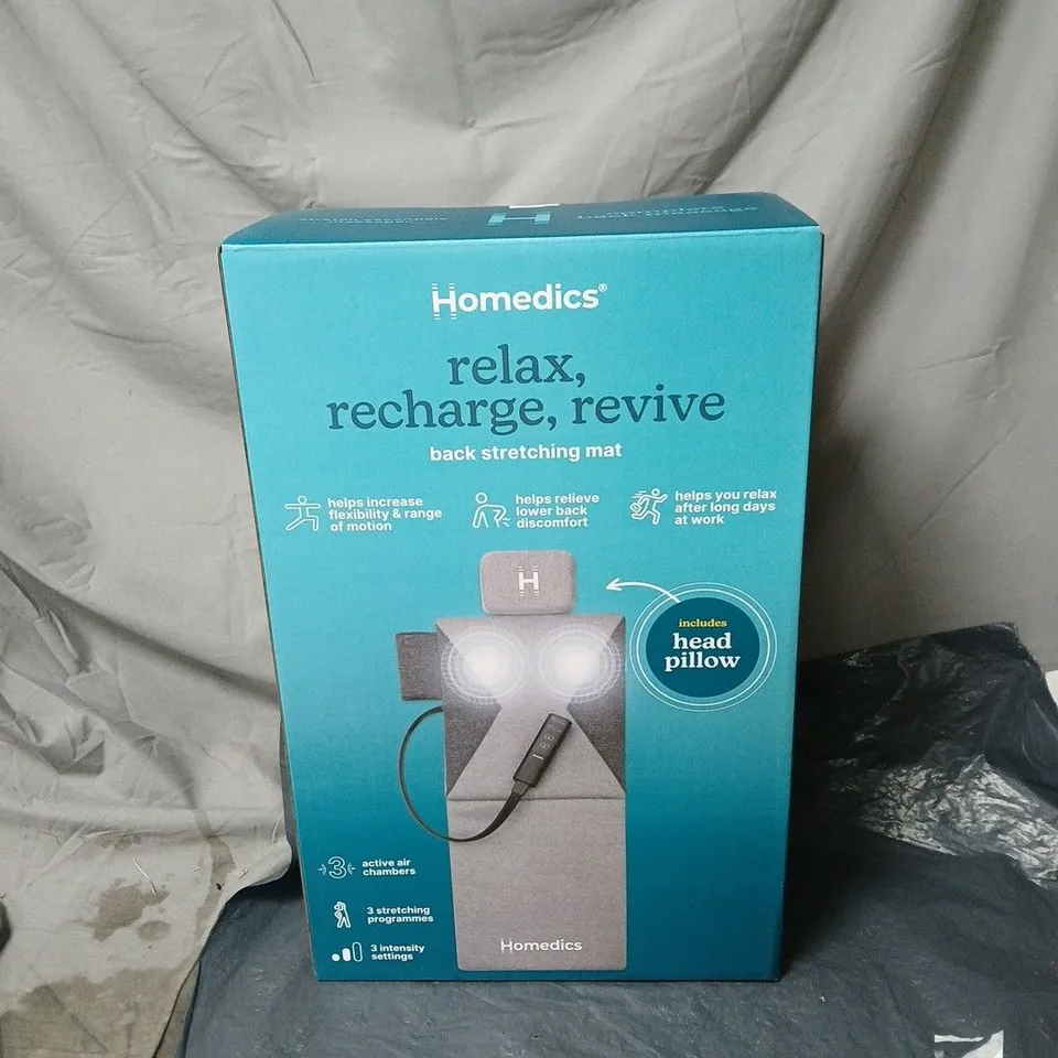 HOMEDICS BACK STRETCHING MAT BOXED