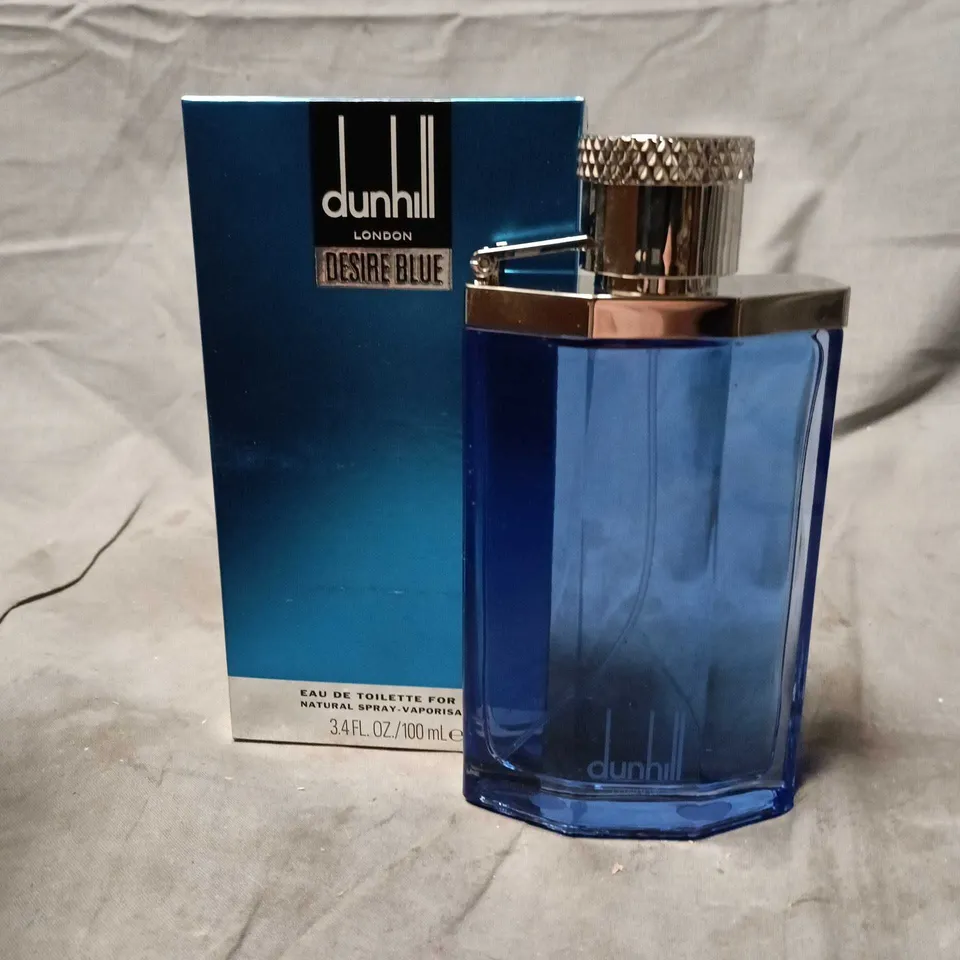 LOT OF 9 DUNHILL DESIRE BLUE 100ML EAU DE TOILETTES