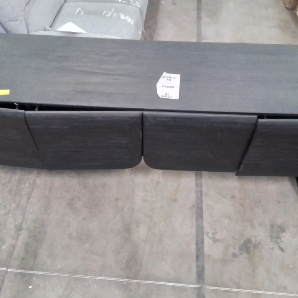 NEASCU SOLID WOOD RECTANGLE ACCENT CABINET