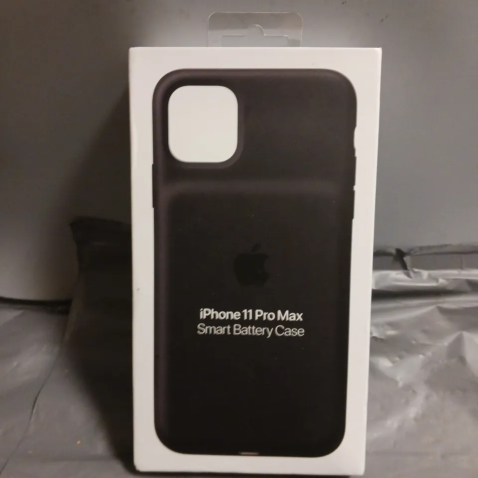 BOXED IPHONE 11 PROMAX SMART BATTERY CASE IN BLACK