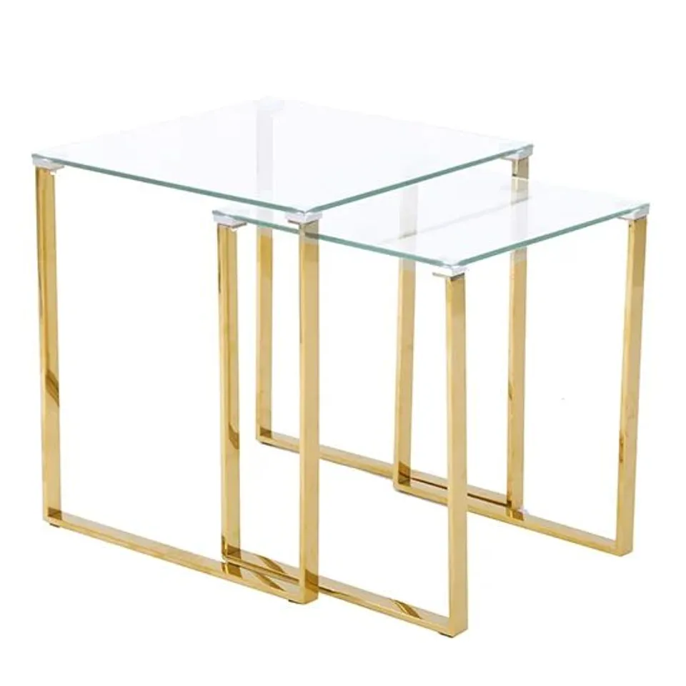 BOXED MEGAN NEST OF 2 TABLE SET (1 BOX)