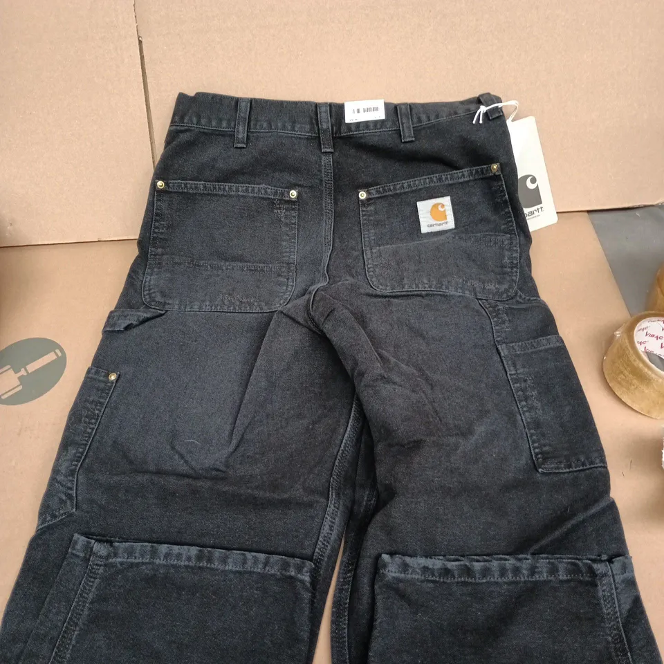 Carhartt Double Knee Pant – Black Denim, UK 30 (30x32) – Carhartt WIP