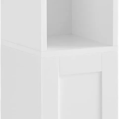 BOXED VASAGLE SMALL BATHROOM STORAGE CABINET TOILET PAPER HOLDER