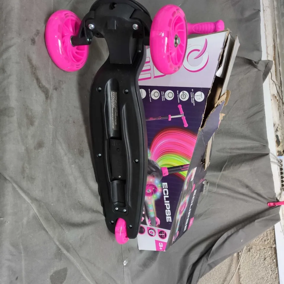 ECLIPSE 3-WHEEL KICK SCOOTER – PINK (AGE 3+)