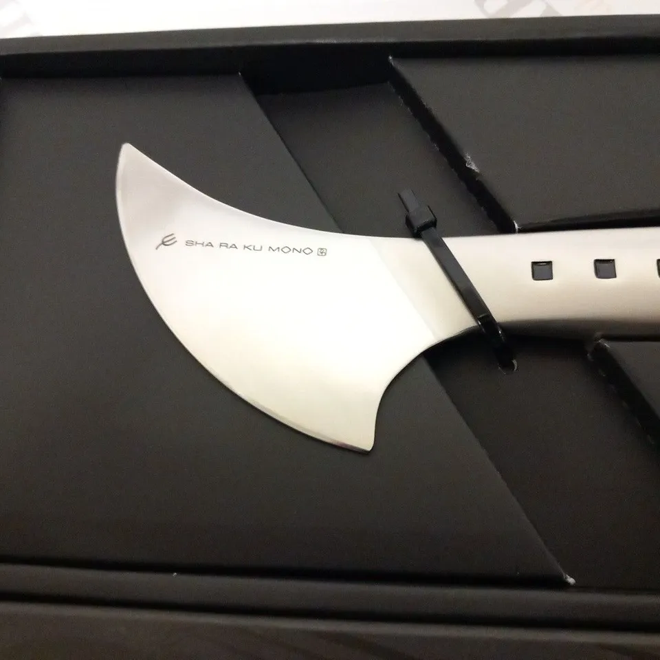 BRAND NEW BOXED SHA RA KU MONO MOLYBDENUM VANADIUM STEEL FJ-10 10CM HERB KNIFE