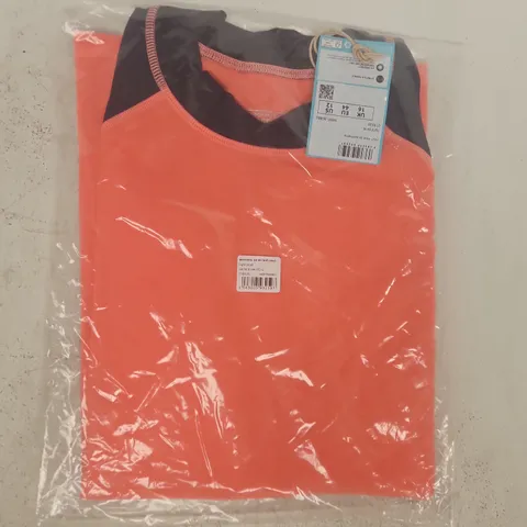 BAGGED MOUNTAIN WAREHOUSE WOMEN'S UV SHORT SLEEVE RASH VEST IN LIGHT PINK SIZE UK 16