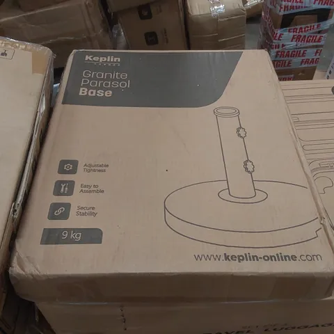 BOXED KEPLIN GARDEN PARASOL BASE -GRANITE-