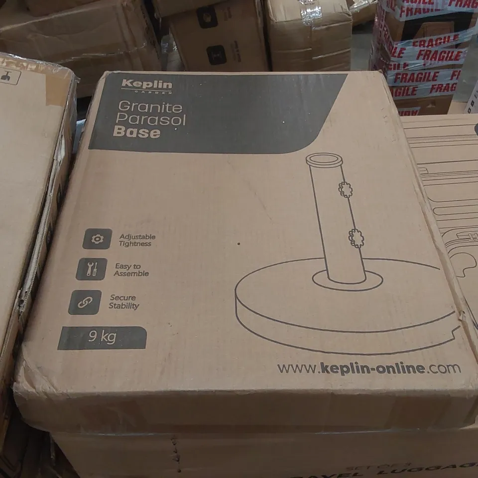 BOXED KEPLIN GARDEN PARASOL BASE -GRANITE-