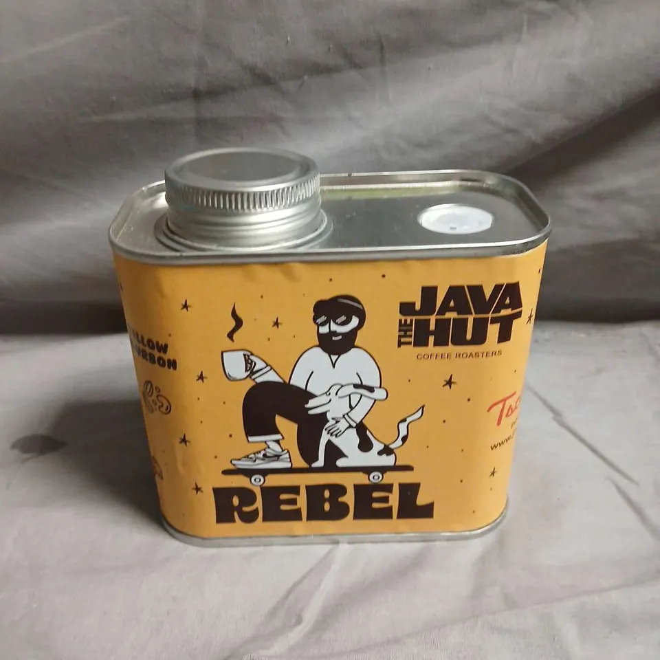 APPROXIMATELY 15 JAVA HUT REBEL COFFEE PRODUCTS