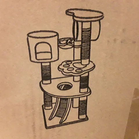 PALLET OF 6 BOXED CAT TREES
