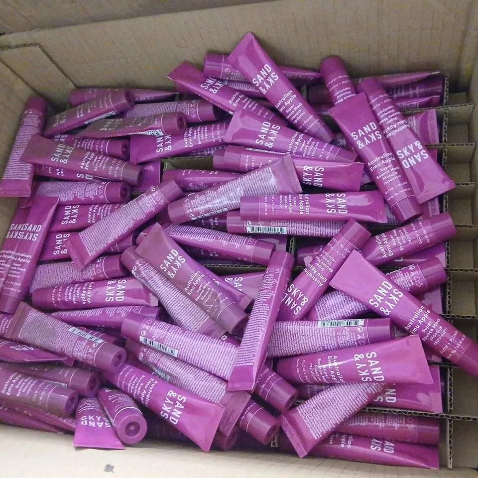 LARGE QUANTITY OF SAND & SKY AUSTRALIAN EMU APPLE SUPER BOUNCE MASK – 10G 