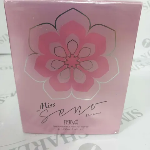 BOXED AND SEALED MISS SENO FOR WOMAN POUR FEMME PRIVE 100ML
