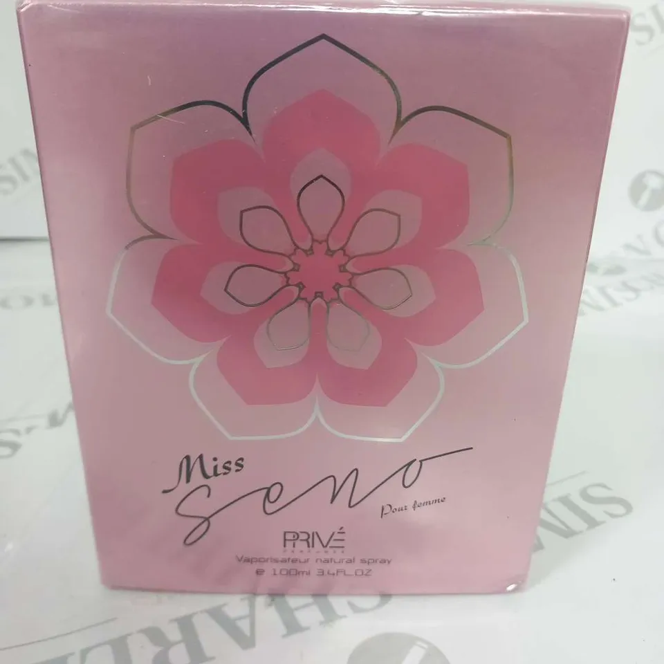 BOXED AND SEALED MISS SENO FOR WOMAN POUR FEMME PRIVE 100ML