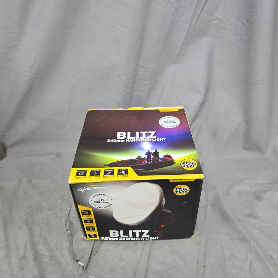 BLITZ 240MM HANDHELD LIGHT – BOXED