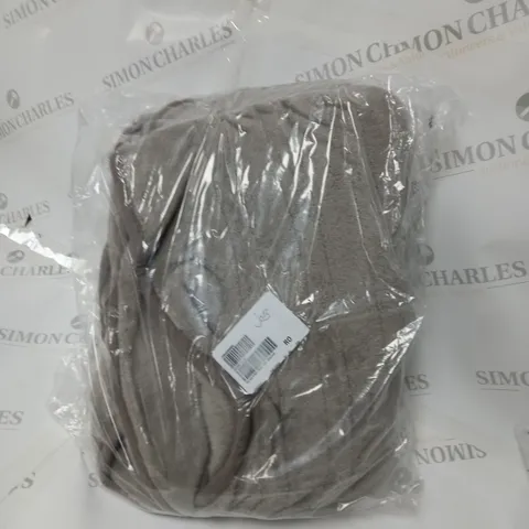 BOXED COZEE HOME VELVETSOFT HEATED THROW IN GREY