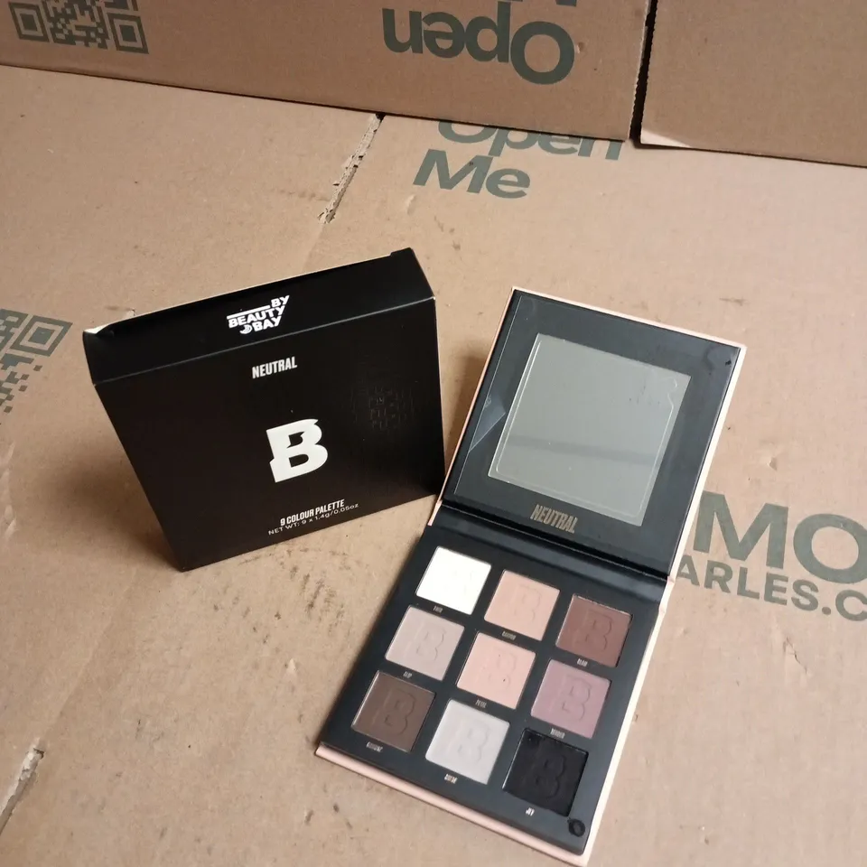 BEAUTY BAY NEUTRAL 9-COLOUR EYESHADOW PALETTE