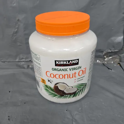 KIRKLAND ORGANIC VIRGIN COCONUT OIL 2.28KG