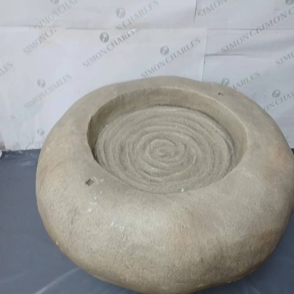 BOXED MY GARDEN STORIES TOADSTOOL BIRD BATH - COLLECTION ONLY