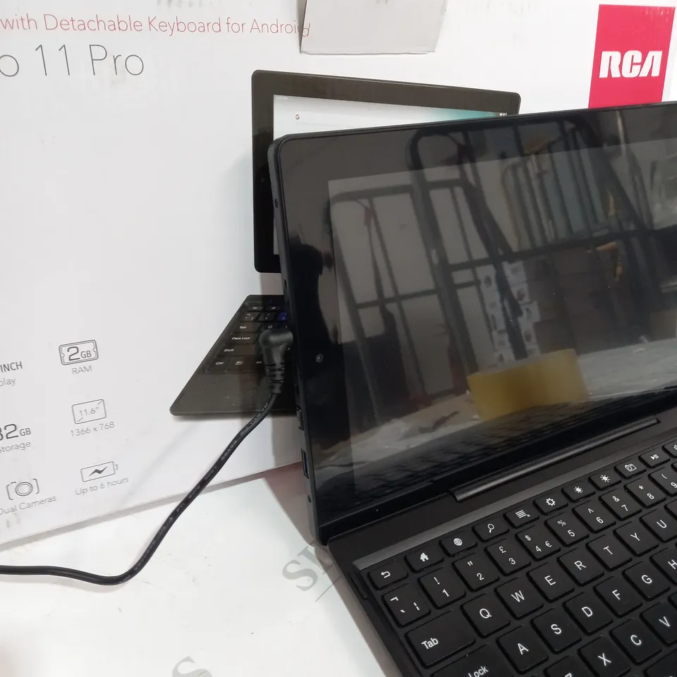 BOXED VENTURER APOLLO 11 PRO 11.6” TABLET WITH DETACHABLE KEYBOARD- 32 GB