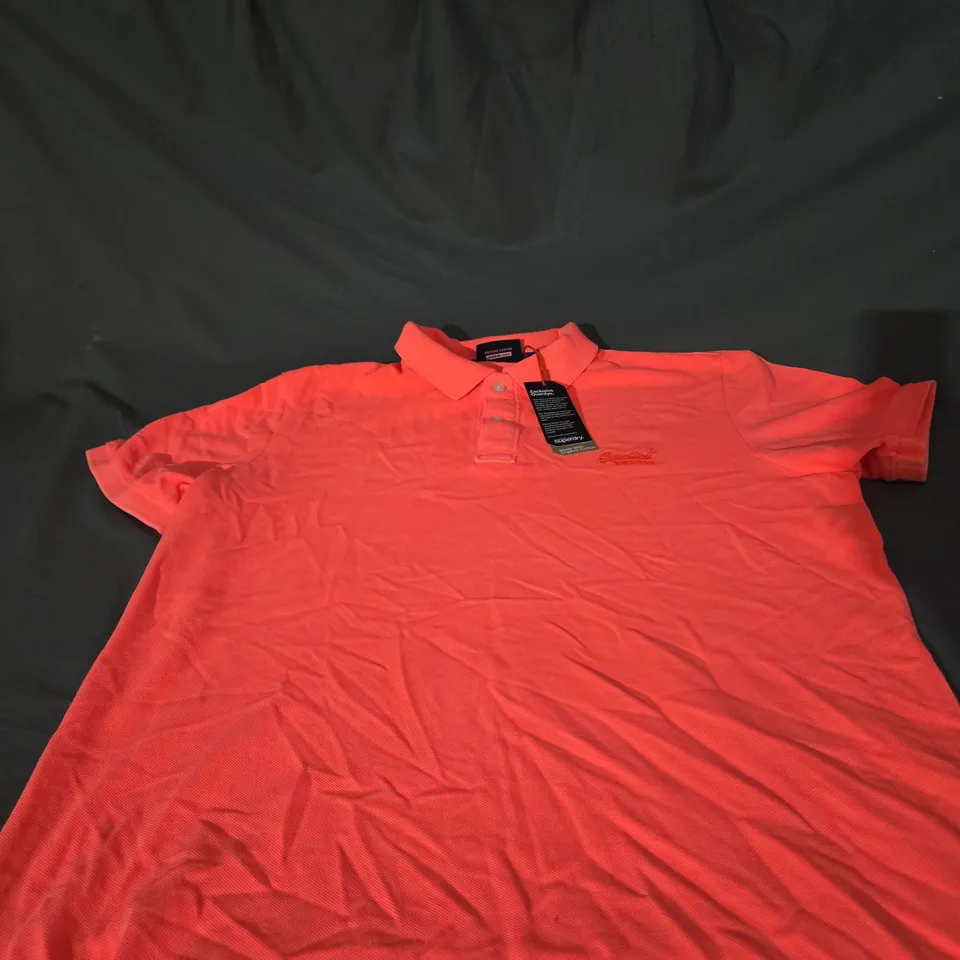 SUPERDRY POLO SHIRT SIZE 2XL