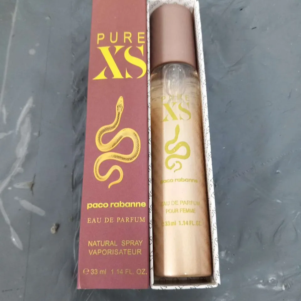 BOXED PACO RABANNE PURE XS EAU DE PARFUM 33ML