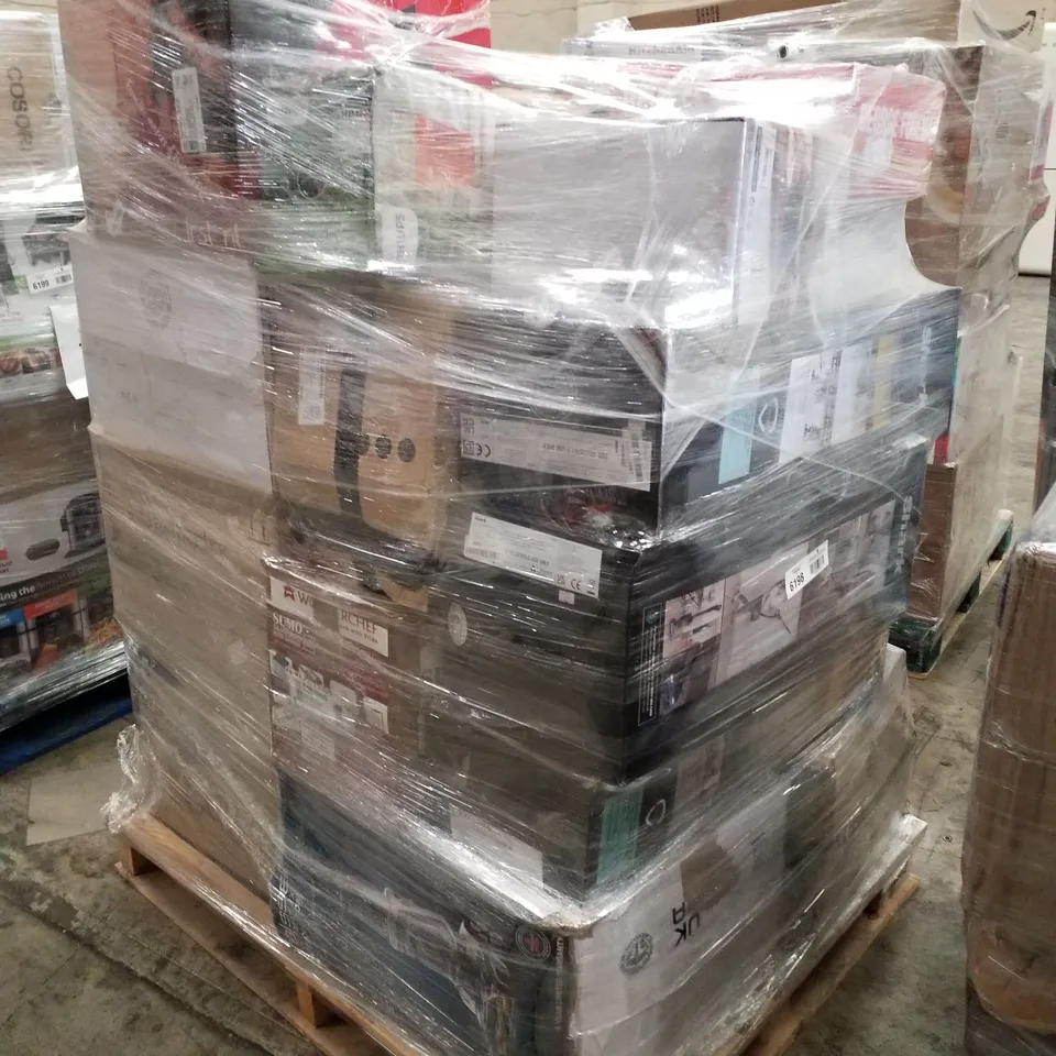 PALLET OF APPROXIMATELY 23 UNPROCESSED RAW RETURN HOUSEHOLD AND ELECTRICAL GOODS TO INCLUDE;