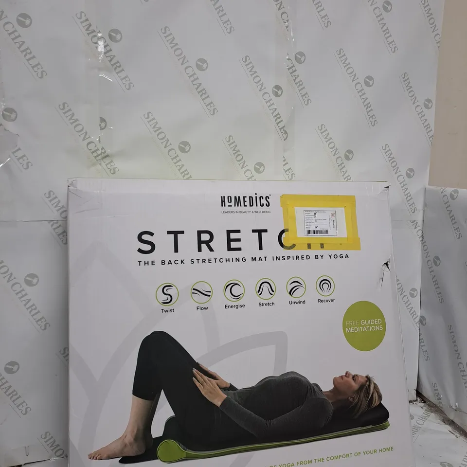 BOXED HOMEDICS STRETCH + BACK STRETCHING MAT TYM-1250-GB