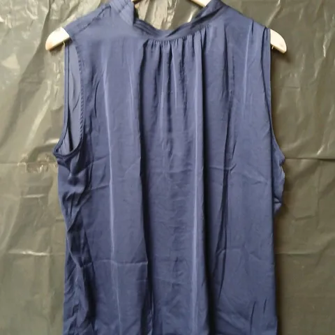 SAINT TROPEZ AILEEN TOP - BLUE - SIZE XXL