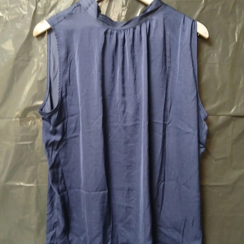SAINT TROPEZ AILEEN TOP - BLUE - SIZE XXL