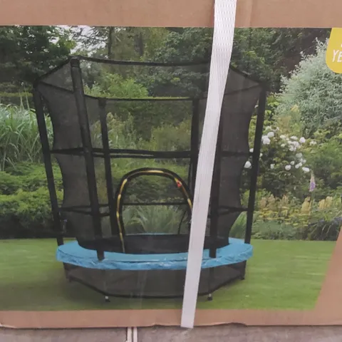 BOXED KIDS 4.5FT TRAMPOLINE WITH NET
