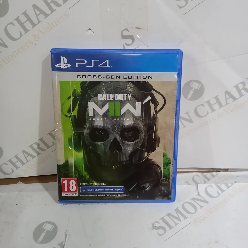 CALL OF DUTY MODERN WARFARE GAMES FOR PS4