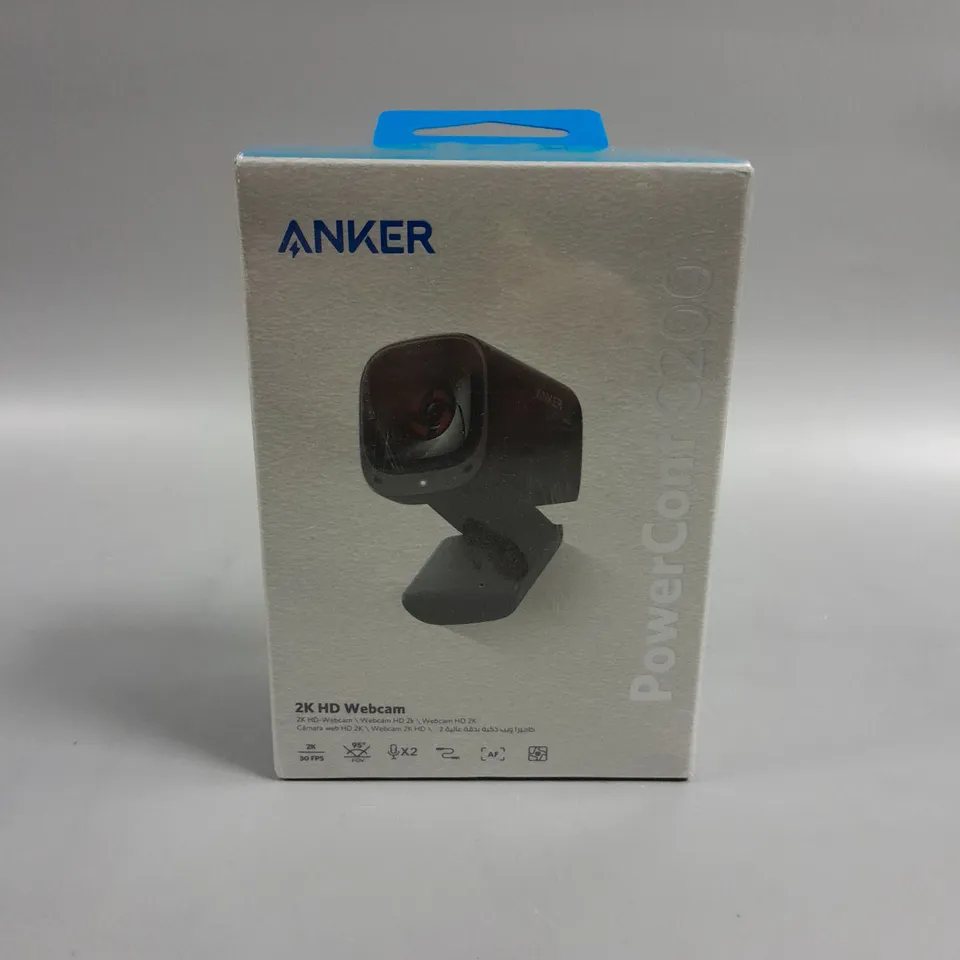 BOXED SEALED ANKER POWERCONF C200 2K HD WEBCAM 