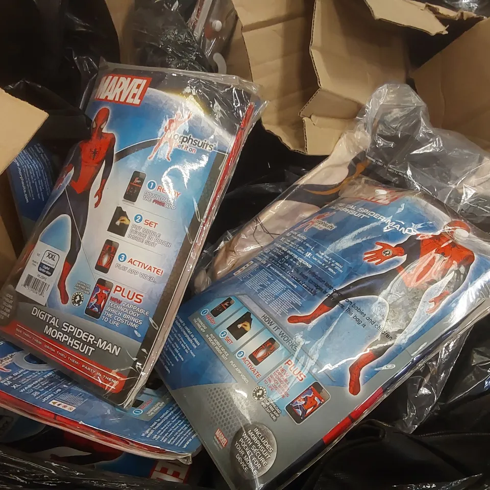 PALLET CONTAINING A VERY LARGE QUANTITY OF ITEMS INCLUDING: JOSEPH JOSEPH DRAINING BOARDS, SPIDERMAN COSTUMES ECT