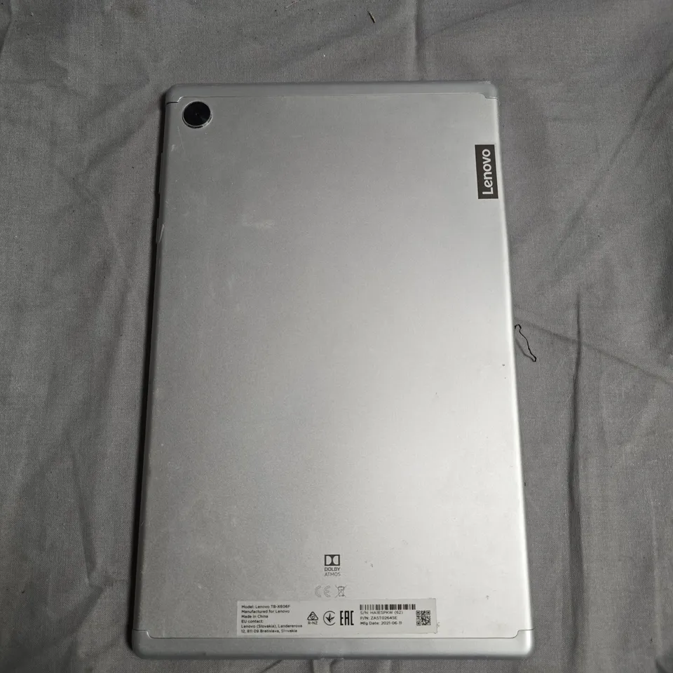LENOVO TB-X606F TABLET – SILVER, DOLBY ATMOS