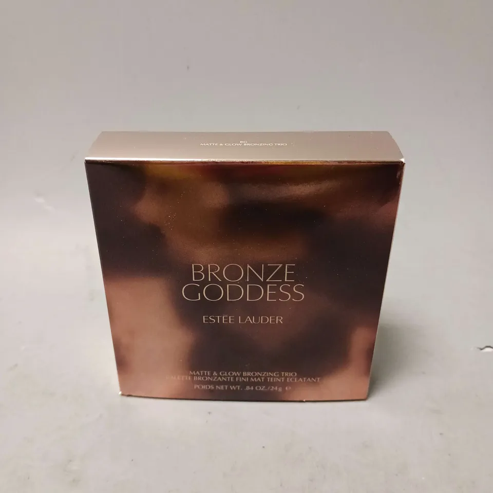 BOXED ESTEE LAUDER BRONZE GODDESS MATTE & GLOW BRONZING TRIO 