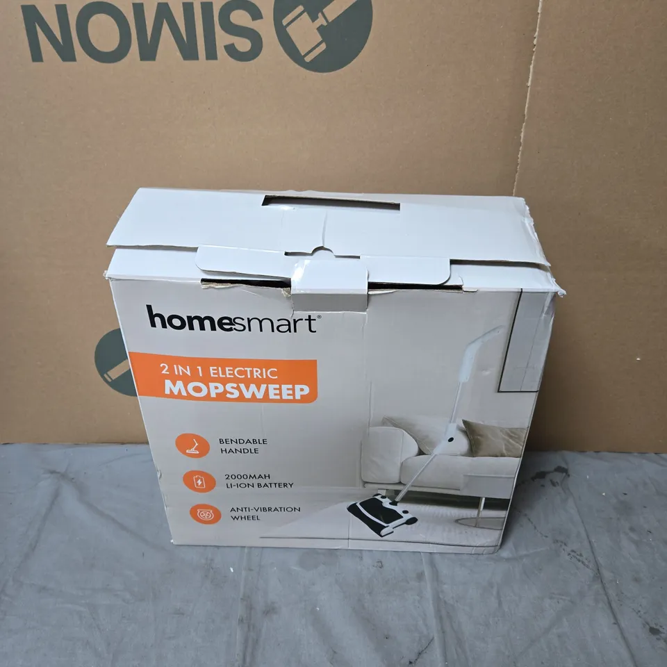 HOMESMART 2-IN-1 ELECTRIC MOPSWEEP