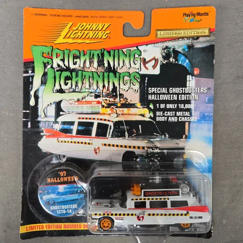 PLAYING MANTIS JOHNNY LIGHTNING FRIGHTNING LIGHTINGS LIMITED EDITION GHOSTBUSTERS ECT0-1A COLLECTIBLE MODEL