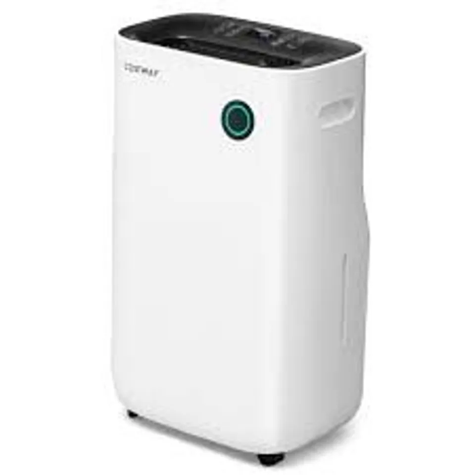 BOXED 20L/25L PER DAY DEHUMIDIFIER WITH 6.5L WATER TANK AND 24H TIMER FOR HOME BASEMENT